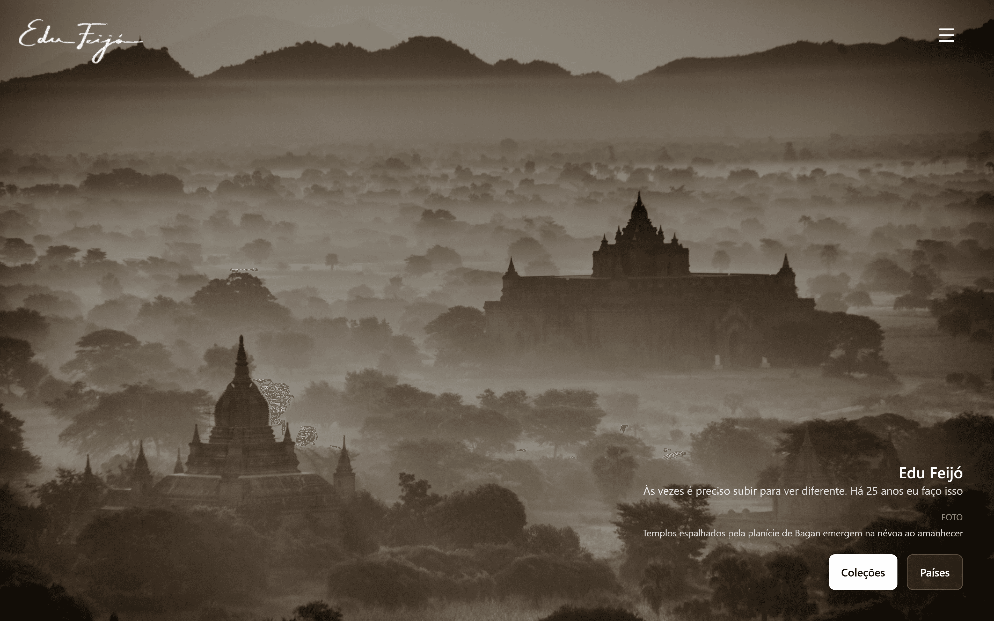 Página inicial estruturada